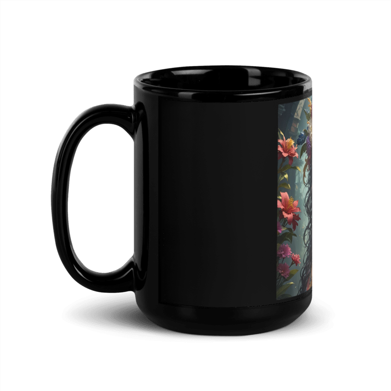 Large Flower Queen 15oz Mug - Amira