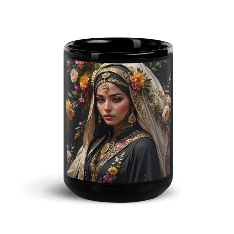 Large Flower Queen 15oz Mug - Fatima