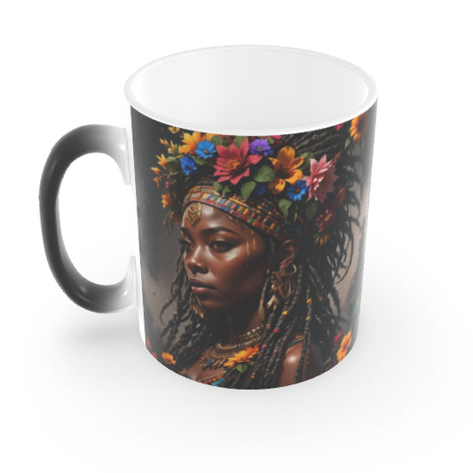 Flower Queen Jamala - 11oz Heat changing Mug