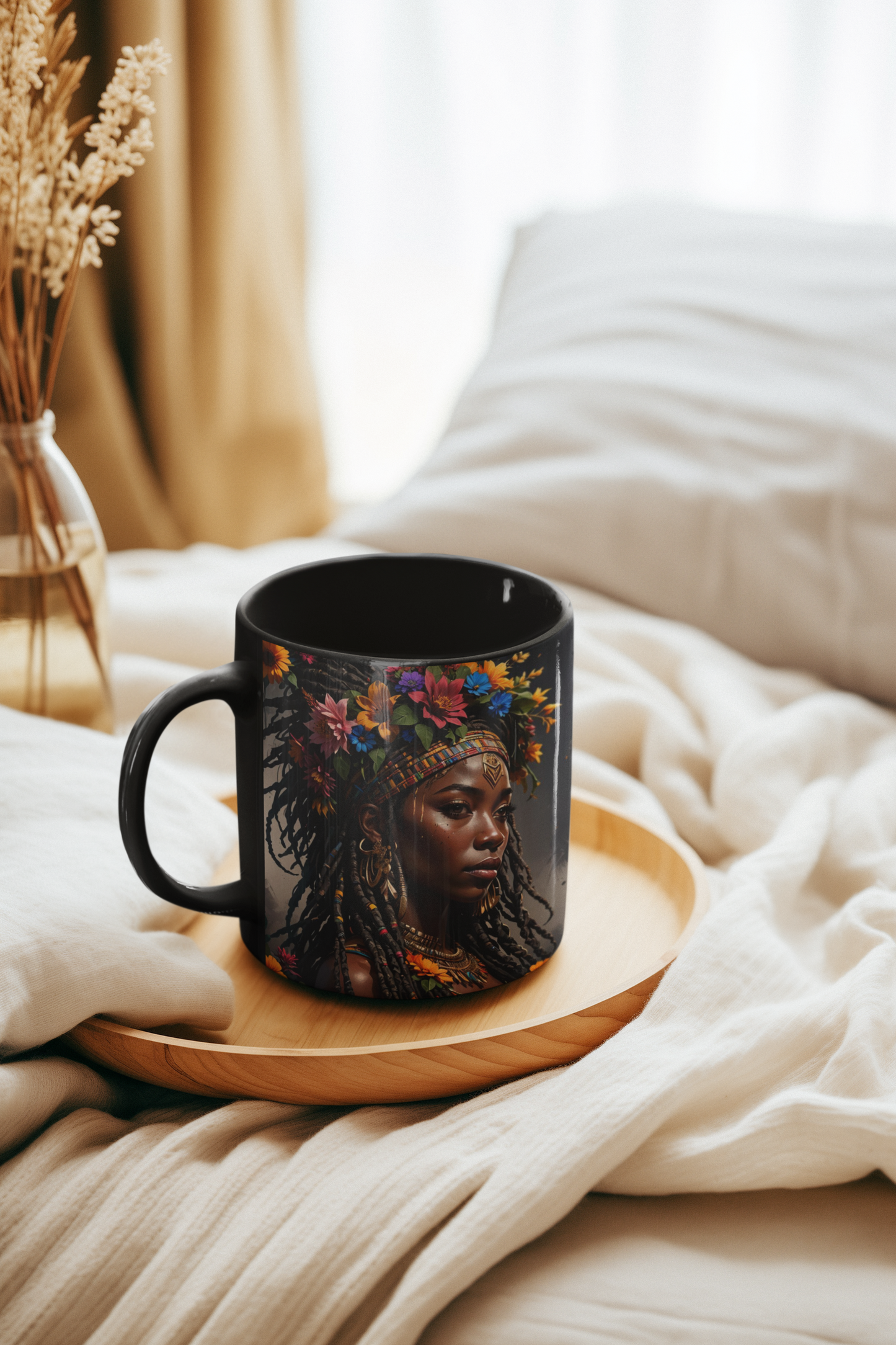 Large Flower Queen 15oz Mug - Jamala