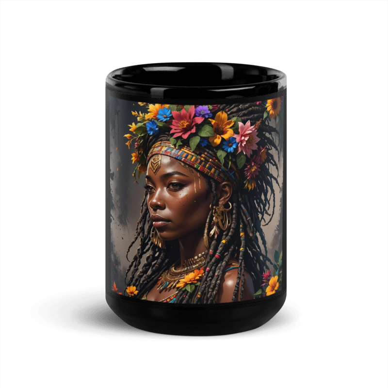 Large Flower Queen 15oz Mug - Jamala