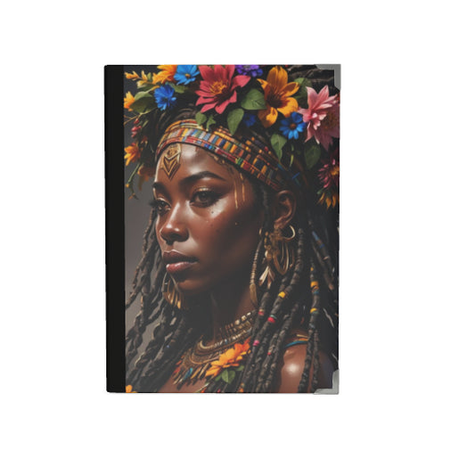 Flower Queen Luxury Satin Journal/Notebook - Jamala