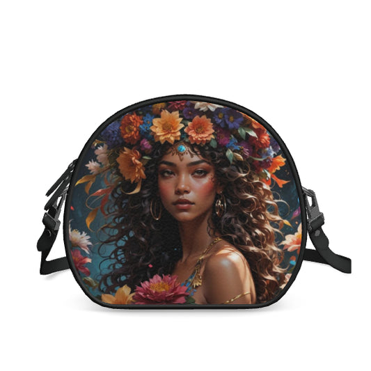 Flower Queen Kya- Leather Cross Body Bag/Purse