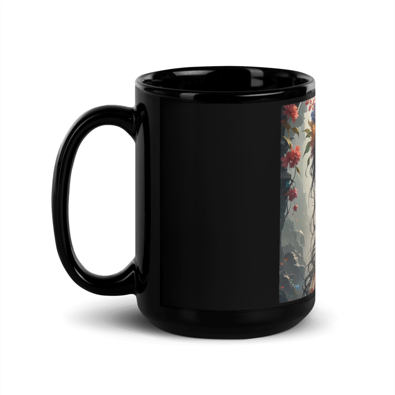 Large Flower Queen 15oz Mug - Li